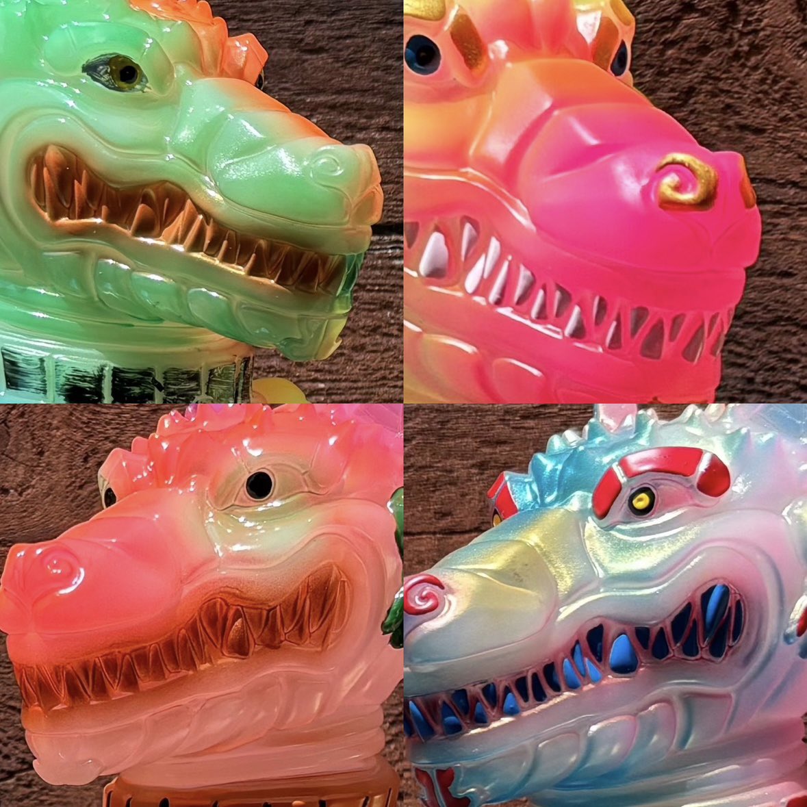 mark nagata (@maxtoyco) on Twitter photo Tomorrow via maxtoyco.com #aztec Dogs glow in dark @frankmysterio_apc figures custom painted by <a href="/maxnagataart/">maxnagataart</a> & #marknagata π #frankmysterio #mayan #airbrush #dog #glowindark #kaiju #monster Tomorrow via maxtoyco.com #aztec Dogs glow in dark @frankmysterio_apc figures custom painted by <a href="/maxnagataart/">maxnagataart</a> & #marknagata π #frankmysterio #mayan #airbrush #dog #glowindark #kaiju #monster