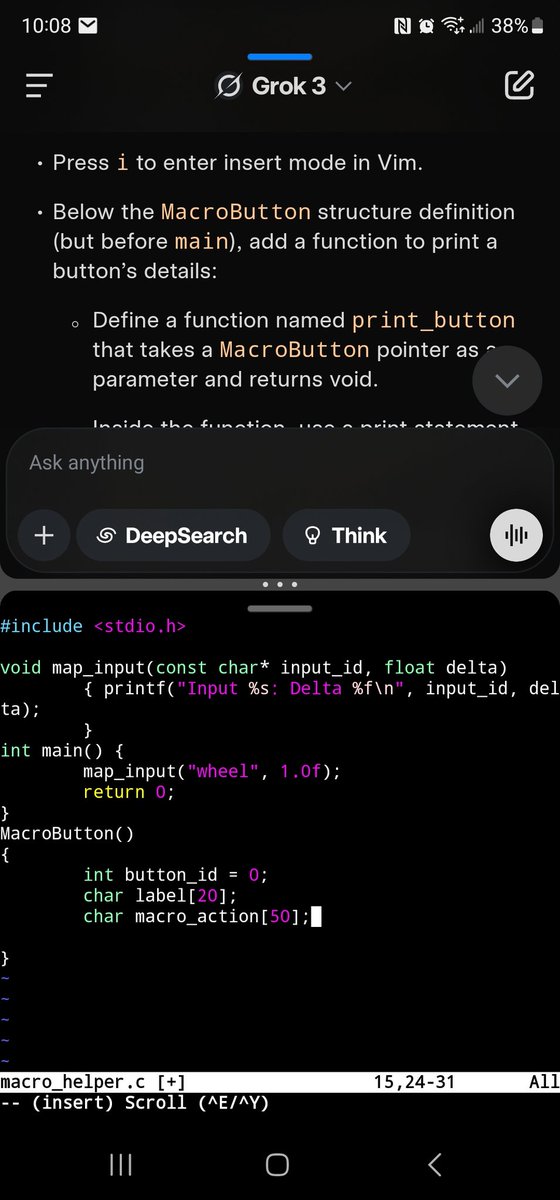 BareBonezCode's tweet image. Productivity in the palm of your hand. Isn&apos;t technology great? New project in the works.