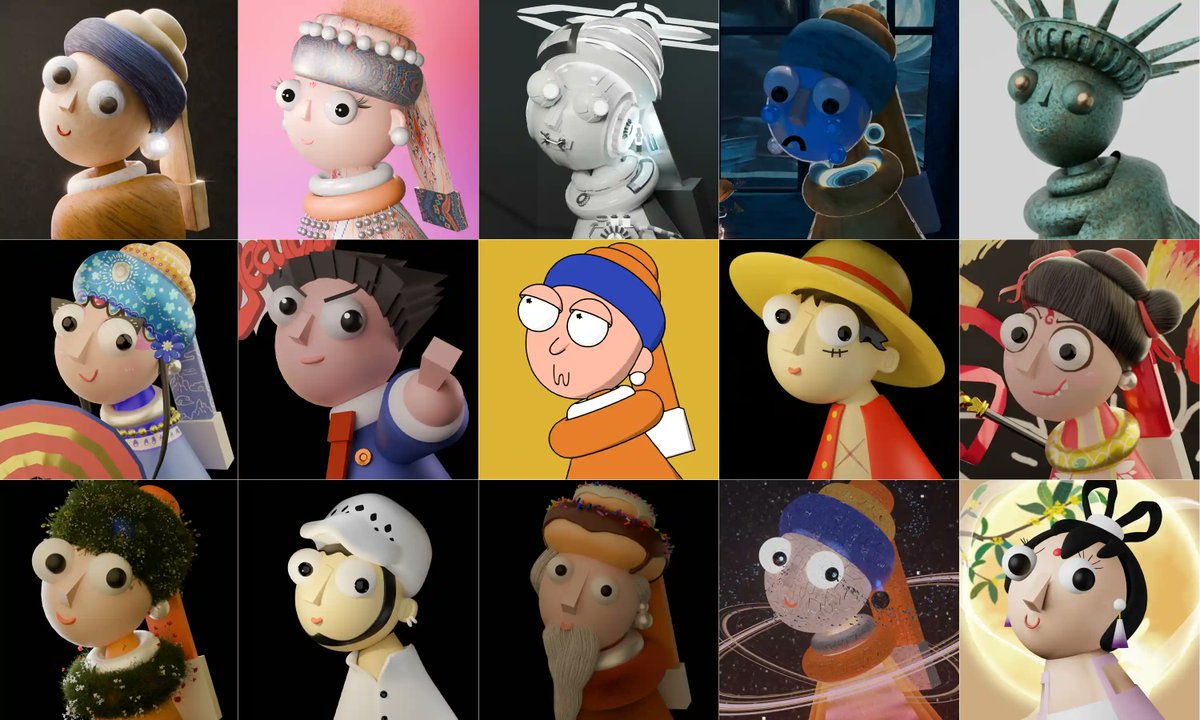 kurtips's tweet image. 前段时间在国内办了一个建模动画比赛，有2286个人投稿参加，因为礼物没有办法寄海外，所以就没有发推和油管，这个是最终的名单kurtwei.com/%e5%8e%9f%e6%9…