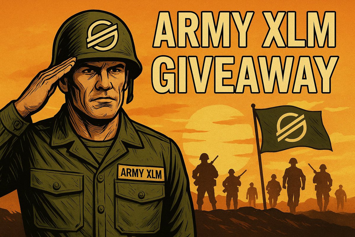 🎖️ $ARMYXLM AIRDROP - 250,000 TOKENS 🎖️

We’re rewarding one lucky soldier with 250,000 $ARMYXLM in the next 24 hours!

How to enter:

✅ Follow @Army_XLM
✅ Like &amp; Repost this post
✅ Tag 3 friends in the comments

Winner will be picked in 24 hours.

Let’s grow the army! 🫡