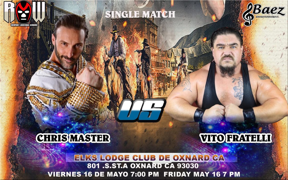 Vito Fratelli (@vfratelli) on Twitter photo HUGE match up right here !!!
The Masterpiece vs The Sicilian Power House
<a href="/LuchaRmw/">RMW Lucha Libre</a> <a href="/SoCalIndies/">SoCal Indie Wrestling</a> <a href="/socaluncensored/">SoCal UNCENSORED</a> HUGE match up right here !!!
The Masterpiece vs The Sicilian Power House
<a href="/LuchaRmw/">RMW Lucha Libre</a> <a href="/SoCalIndies/">SoCal Indie Wrestling</a> <a href="/socaluncensored/">SoCal UNCENSORED</a>