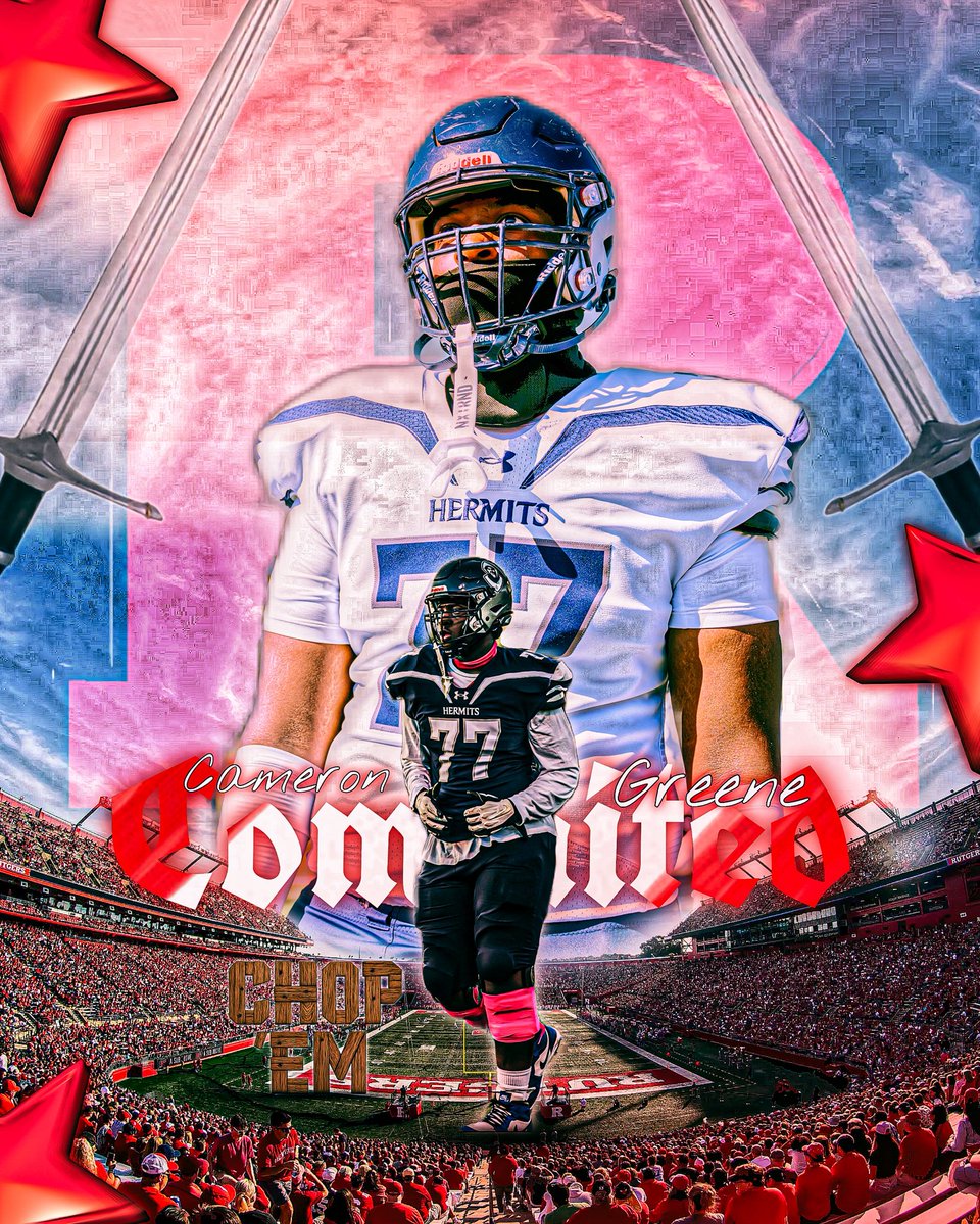 St. Augustine Prep Football (@hermitsfootball) on Twitter photo Congratulations to Class of 2026 OL Cameron Greene (<a href="/camgreene77/">Cameron Greene</a>) on his commitment to <a href="/RFootball/">Rutgers Football 🪓</a>! We can’t wait to see you at the next level! #CHOP 🪓
#HermitPride 🔝 Congratulations to Class of 2026 OL Cameron Greene (<a href="/camgreene77/">Cameron Greene</a>) on his commitment to <a href="/RFootball/">Rutgers Football 🪓</a>! We can’t wait to see you at the next level! #CHOP 🪓
#HermitPride 🔝
