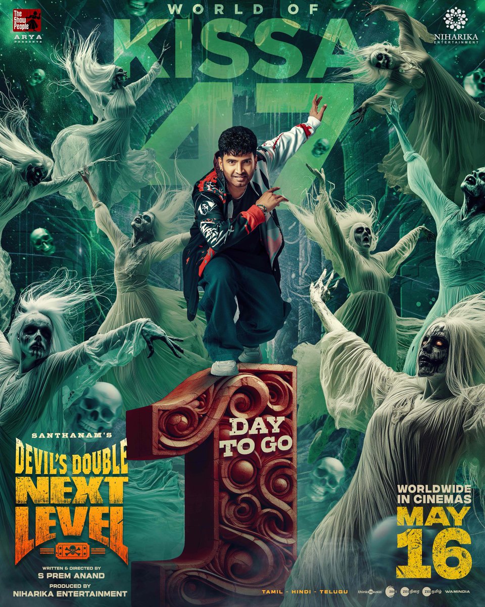 Santhanam (@iamsanthanam) on Twitter photo From Tomorrow 😎
#DevilsDoubleNextLevel ⚡
#DevilsDoubleNextLevelFromMay16
<a href="/arya_offl/">Arya</a> <a href="/TSPoffl/">TheShowPeopleoffl</a> <a href="/NiharikaEnt/">Niharika Entertainment</a> <a href="/iampremanand/">premanand</a> <a href="/menongautham/">Gauthamvasudevmenon</a> <a href="/selvaraghavan/">selvaraghavan</a> <a href="/geethika0001/">Geethikaofficial</a> <a href="/KasthuriShankar/">Kasturi</a> <a href="/iamyashikaanand/">Yashika Anand</a> #Maran #MottaRajendran <a href="/ofrooooo/">ofRo</a> <a href="/dopdeepakpadhy/">deepak kumar padhy</a> <a href="/barathvikraman/">Barath Vikraman</a> <a href="/onlyartmohan/">Mohan Art</a> From Tomorrow 😎
#DevilsDoubleNextLevel ⚡
#DevilsDoubleNextLevelFromMay16
<a href="/arya_offl/">Arya</a> <a href="/TSPoffl/">TheShowPeopleoffl</a> <a href="/NiharikaEnt/">Niharika Entertainment</a> <a href="/iampremanand/">premanand</a> <a href="/menongautham/">Gauthamvasudevmenon</a> <a href="/selvaraghavan/">selvaraghavan</a> <a href="/geethika0001/">Geethikaofficial</a> <a href="/KasthuriShankar/">Kasturi</a> <a href="/iamyashikaanand/">Yashika Anand</a> #Maran #MottaRajendran <a href="/ofrooooo/">ofRo</a> <a href="/dopdeepakpadhy/">deepak kumar padhy</a> <a href="/barathvikraman/">Barath Vikraman</a> <a href="/onlyartmohan/">Mohan Art</a>