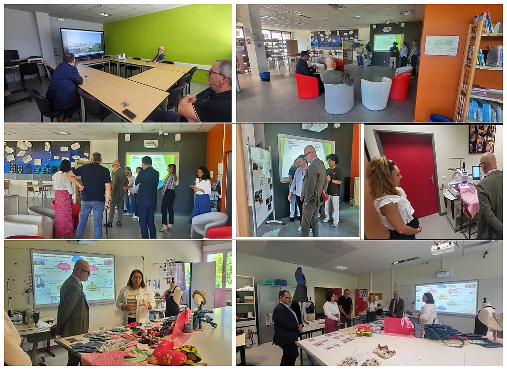 LBPascalForbach's tweet image. 🎓 Honneur d’accueillir hier M. le Sous-préfet au lycée ! Au programme : fusion avec le lycée Hurlevent, programme pHARe et valorisation des projets menés par nos élèves de la voie professionnelle. 👏 Merci aux équipes et aux élèves pour leur engagement ! @pf_mourier
@cabbeke