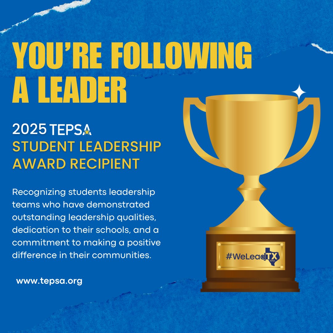 📣 Scotsdale STUCO is recognized by the Texas Elementary Principals &amp; Supervisors Association (TEPSA) for their leadership/community involvement. 👏 Kudos to our students &amp; leadership teams for supporting school communities in the state of Texas. 🙌At Scotsdale…#CadetsExcel