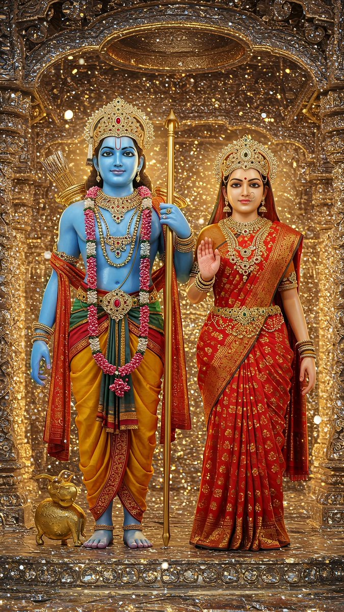KrishnaGlory's tweet photo. JAI SIYA RAM 🏹❤️🙏 https://t.co/stYAYQibop