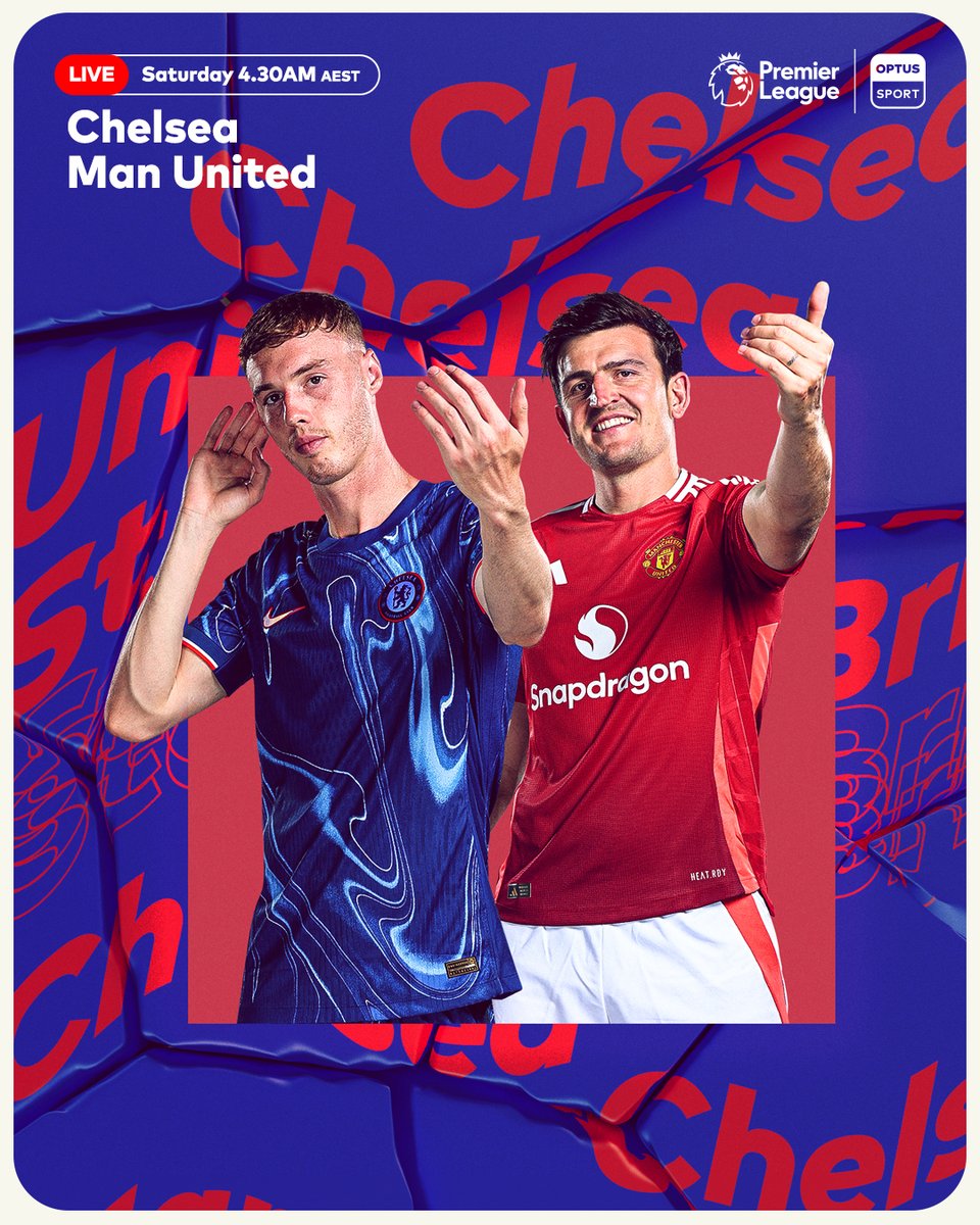 What a way to start your Saturday 💥

Chelsea. Manchester United. Only on Optus Sport.
