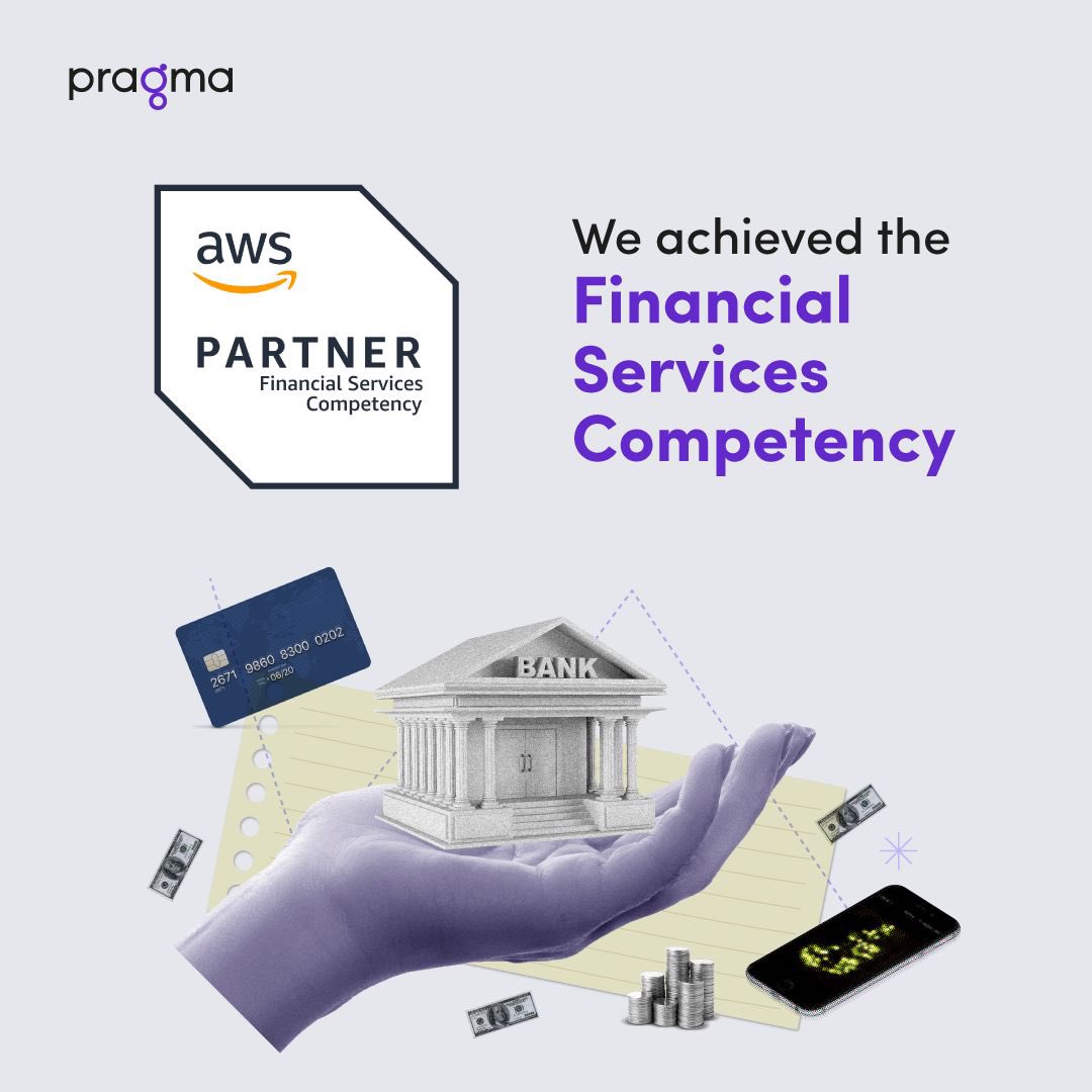 gregoriopatino's tweet image. Great News! @SomosPragma as @AWS_Partners has achieved the #FinancialServicesCompetency from @awscloud  demonstrating great delivery capability and experience in this industry. #KeepMoving #KeepSolving