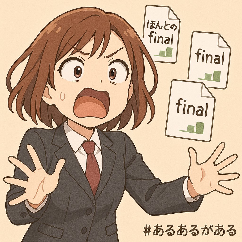 fumokmm's tweet image. #あるあるがある #Excelあるある
Excelで使ったことがない機能「最終版にする」