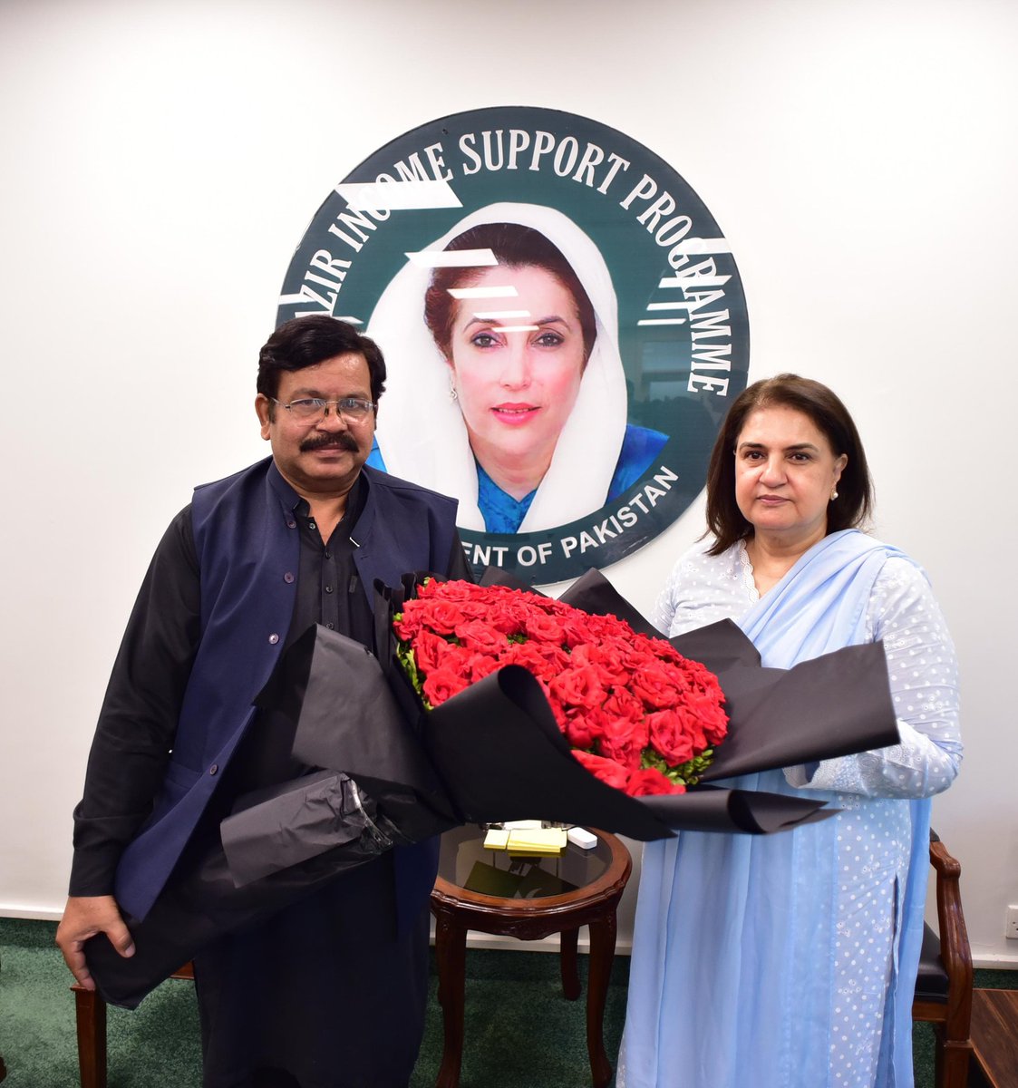 NaseerAhmed (@naseerahmedppp) on Twitter photo Meeting with chairperson benazir income support programme Respacted Rubina khalid in islamabad
<a href="/RubinakhalidPPP/">Senator Rubina khalid</a>
<a href="/bisp_pakistan/">Benazir Income Support Programme</a> Meeting with chairperson benazir income support programme Respacted Rubina khalid in islamabad
<a href="/RubinakhalidPPP/">Senator Rubina khalid</a>
<a href="/bisp_pakistan/">Benazir Income Support Programme</a>