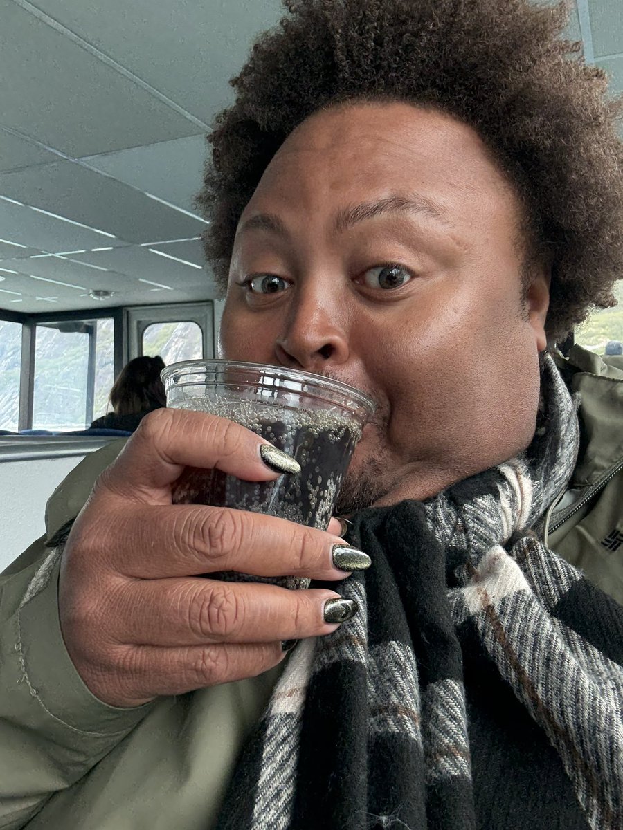 This week I drank a Dr. Pepper with GLACIER ICE!

You can’t tell my Black ass nothing.