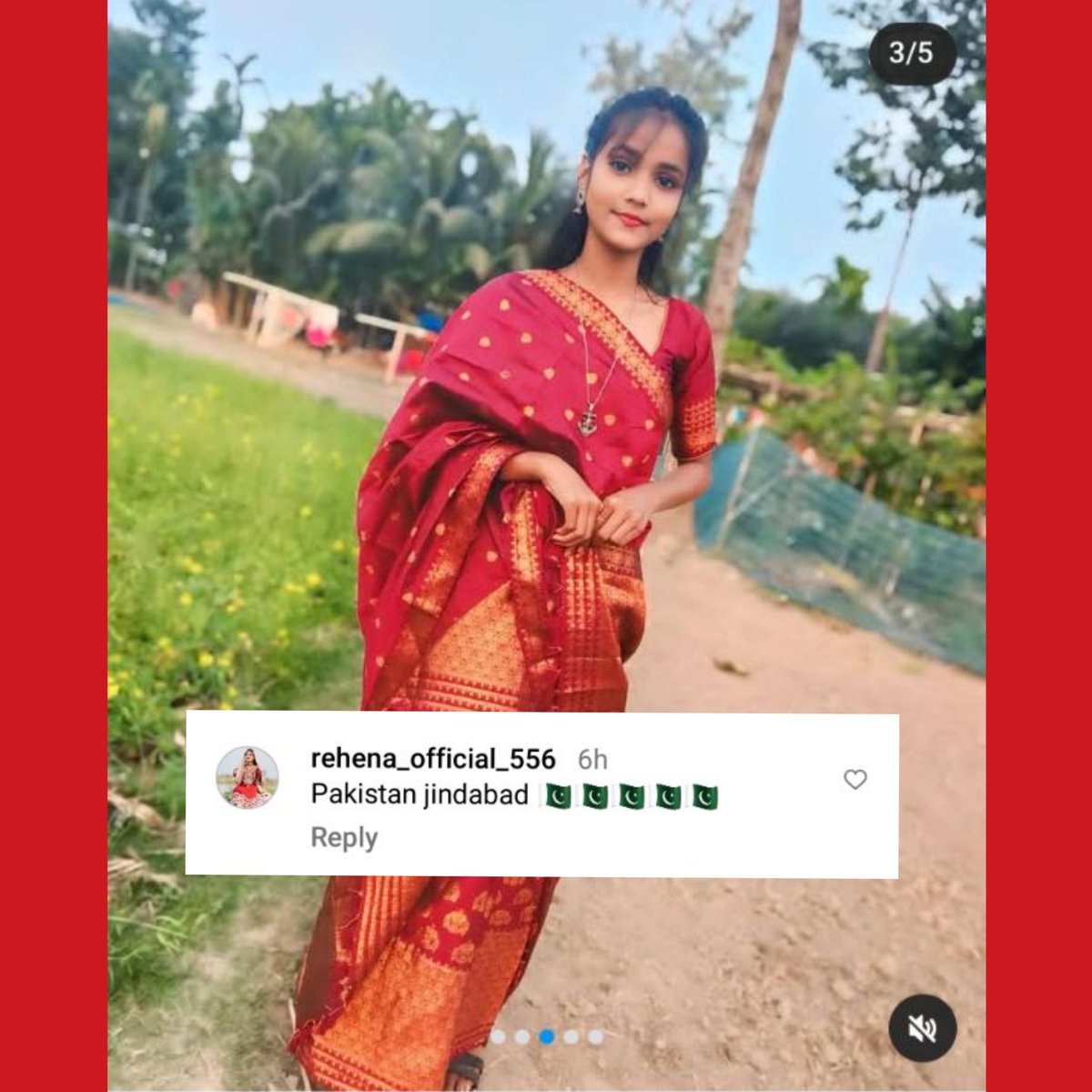 Bhagwa Squad (@bhagwasquad) on Twitter photo 🚨गिरफ्तारी होने तक - Repost करें🚨
देश*द्रोही रेहाना बेगम, खुलेआम "पाकिस्तान जिंदाबाद" लिख कर पोस्ट कर रही है। उसकी देश*विरोधी हरकतें माहौल बिगाड़ रही हैं। असम के कामरूप का मामला😡
उसकी गाड़ी नंबर: AS01FK3174
<a href="/assampolice/">Assam Police</a> <a href="/KamrupPolice/">Kamrup Police</a>
प्रशासन तुरंत गिरफ्तार कर इस गद्दार पर 🚨गिरफ्तारी होने तक - Repost करें🚨
देश*द्रोही रेहाना बेगम, खुलेआम "पाकिस्तान जिंदाबाद" लिख कर पोस्ट कर रही है। उसकी देश*विरोधी हरकतें माहौल बिगाड़ रही हैं। असम के कामरूप का मामला😡
उसकी गाड़ी नंबर: AS01FK3174
<a href="/assampolice/">Assam Police</a> <a href="/KamrupPolice/">Kamrup Police</a>
प्रशासन तुरंत गिरफ्तार कर इस गद्दार पर