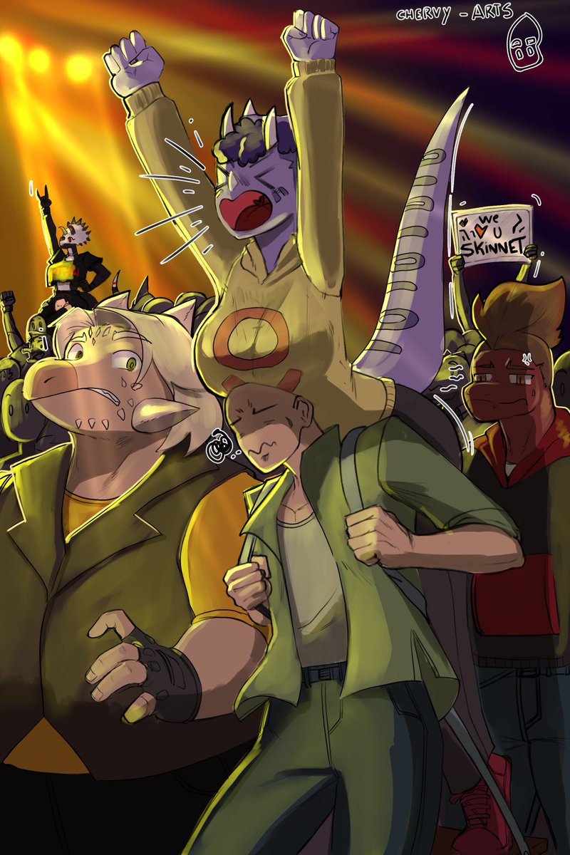 #snootgameart #snootgame comm COMPLETE ! - TRIGGA CONCERT . <a href="/snootbooru/">Snootbooru</a>