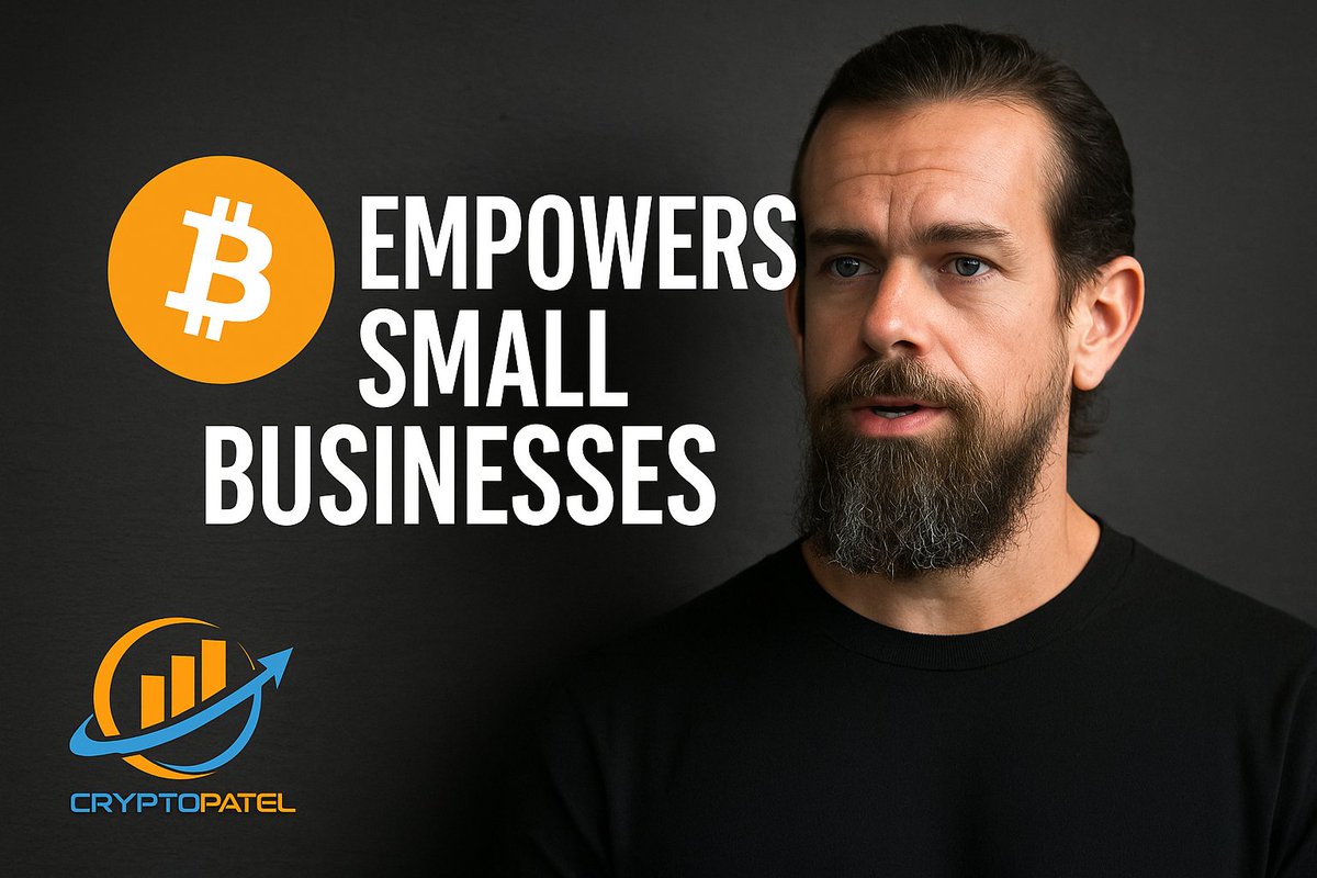 Jack Dorsey says Bitcoin empowers small businesses to become their own  bank. 🔥 The Ex-Twitter founder believes BTC offers financial freedom  without relying on traditional institutions — giving small entrepreneurs  full control
