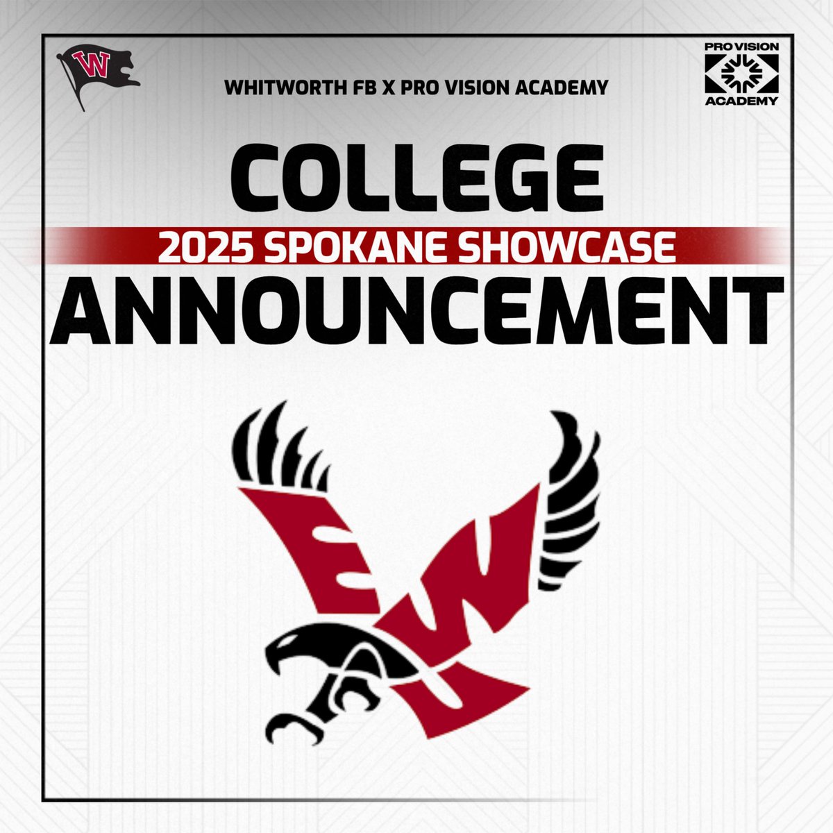 Spokane Showcase (@showcasespokane) on Twitter photo College Announcement! <a href="/EWUFootball/">EWU Football 🏈</a> has been attending the Spokane Showcase all the way back to year 1! EWU Standout <a href="/GregPeach90/">Greg Peach</a> help start this camp and continues to be key in leading this camp. College Announcement! <a href="/EWUFootball/">EWU Football 🏈</a> has been attending the Spokane Showcase all the way back to year 1! EWU Standout <a href="/GregPeach90/">Greg Peach</a> help start this camp and continues to be key in leading this camp.