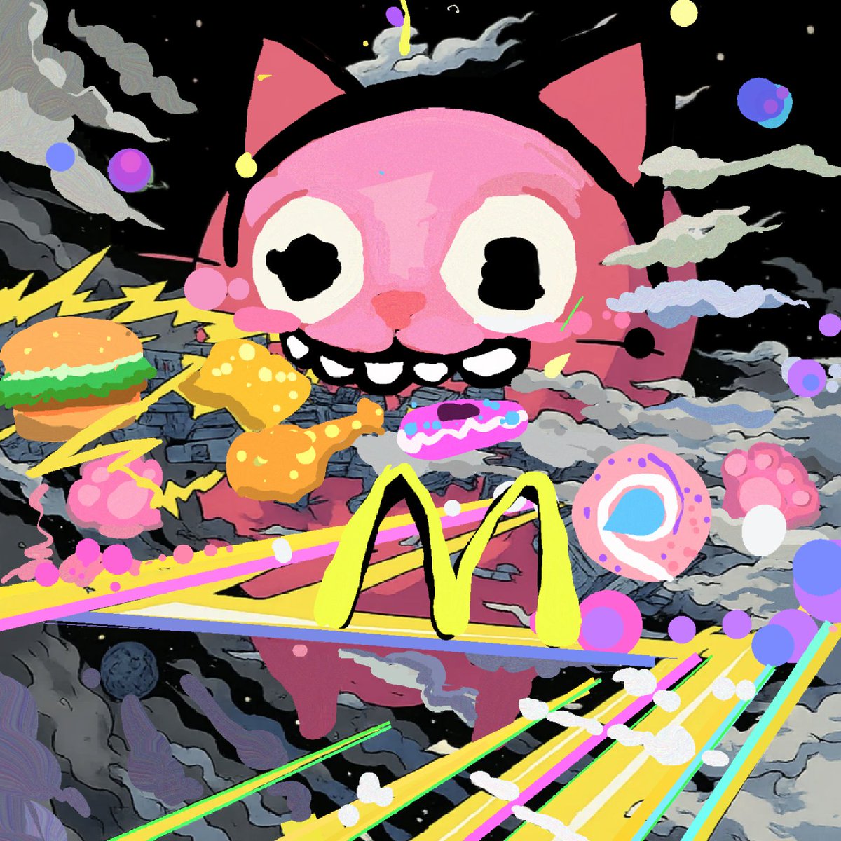 Off to the gyM… 😼🍟

#Miuuu ～