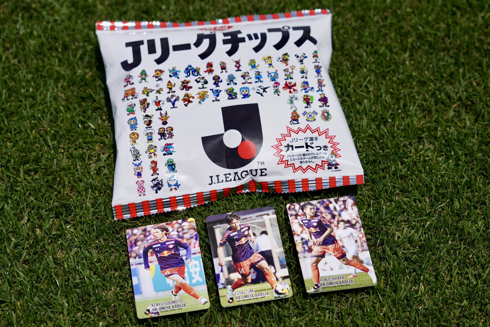 Jリーグチップス 2025 復刻版 RB大宮3枚 市原吏音 杉本健勇 泉柊