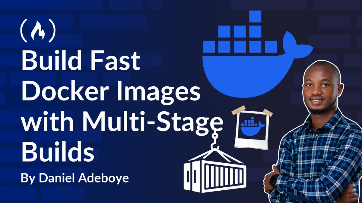 freeCodeCamp's tweet photo. As your apps get bigger and more complex, you'll have slower builds, more dependencies, & heavier Docker images.

And if you haven't configured your setup properly, things could get painful.

Here, @adeboyedn teaches you how to use multi-stage builds to get slim & fast Docker images (and when to use single-stage builds instead).

https://t.co/IW8t40UCuq