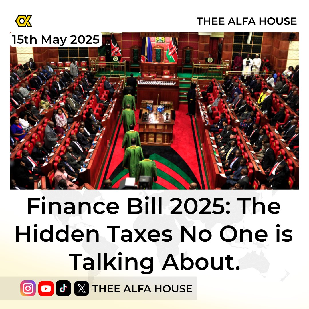 UNMASKING HIDDEN FINANCE BILL 2025 TAX TRAPS.

Perhaps, fearing rekindling 2024 Genz protests, Finance Bill 2025 is framed as a "moderate" reform, but its fine print reveals deeper troubling burdens to Kenyans, including allowing the government to access taxpayer data without