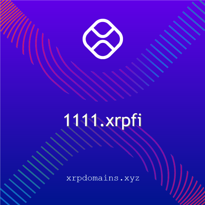XRP Domain Watch🤖 (@xrpdomainbot) on Twitter photo XRP Domain New Registrations:
1111.xrpfi
4444.xrpfi
222222.xrpfi
00000.xrpfi
0000.xrpfi
<a href="/xrpdomain/">xrpname.xrp</a> #xrpdomains $XRP #domain #web3domains #XRP #XRPLCommunity #XRPL xrpdomains.xyz XRP Domain New Registrations:
1111.xrpfi
4444.xrpfi
222222.xrpfi
00000.xrpfi
0000.xrpfi
<a href="/xrpdomain/">xrpname.xrp</a> #xrpdomains $XRP #domain #web3domains #XRP #XRPLCommunity #XRPL xrpdomains.xyz