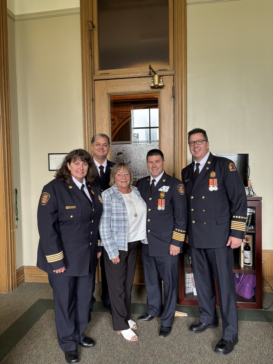St. Catharines Fire Services (@stcfireservices) on Twitter photo Chief and Deputy from <a href="/STCFireServices/">St. Catharines Fire Services</a> were happy to meet with <a href="/JennieStevens_/">Jennie Stevens</a> and <a href="/samoosterhoff/">Sam Oosterhoff</a> yesterday at Queens Park as part of the <a href="/ONFireChiefs/">Ontario Association of Fire Chiefs (OAFC)</a> delegation to talk about fire services issues. #GovernmentRelations <a href="/St_Catharines/">St. Catharines</a> Chief and Deputy from <a href="/STCFireServices/">St. Catharines Fire Services</a> were happy to meet with <a href="/JennieStevens_/">Jennie Stevens</a> and <a href="/samoosterhoff/">Sam Oosterhoff</a> yesterday at Queens Park as part of the <a href="/ONFireChiefs/">Ontario Association of Fire Chiefs (OAFC)</a> delegation to talk about fire services issues. #GovernmentRelations <a href="/St_Catharines/">St. Catharines</a>