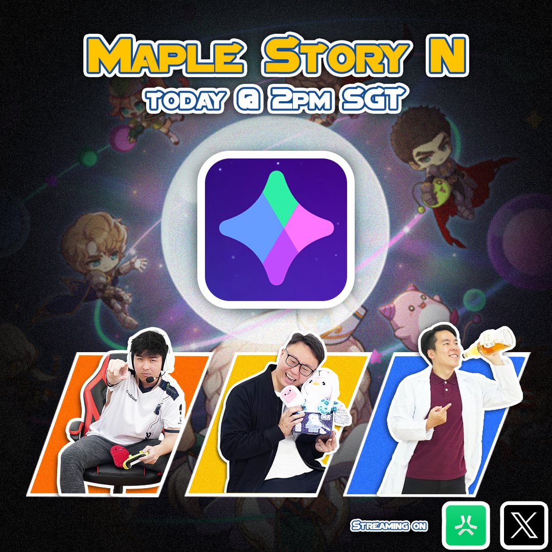 xgacrypto's tweet image. Everything @MaplestoryU, $NXPC claims & our boys’ discussions, strategies with gameplay all LIVE today on @AbstractChain.
2PM SGT today
@ibryanryan will be live on X too!
portal.abs.xyz/stream/peikait…
portal.abs.xyz/stream/ibryanr…