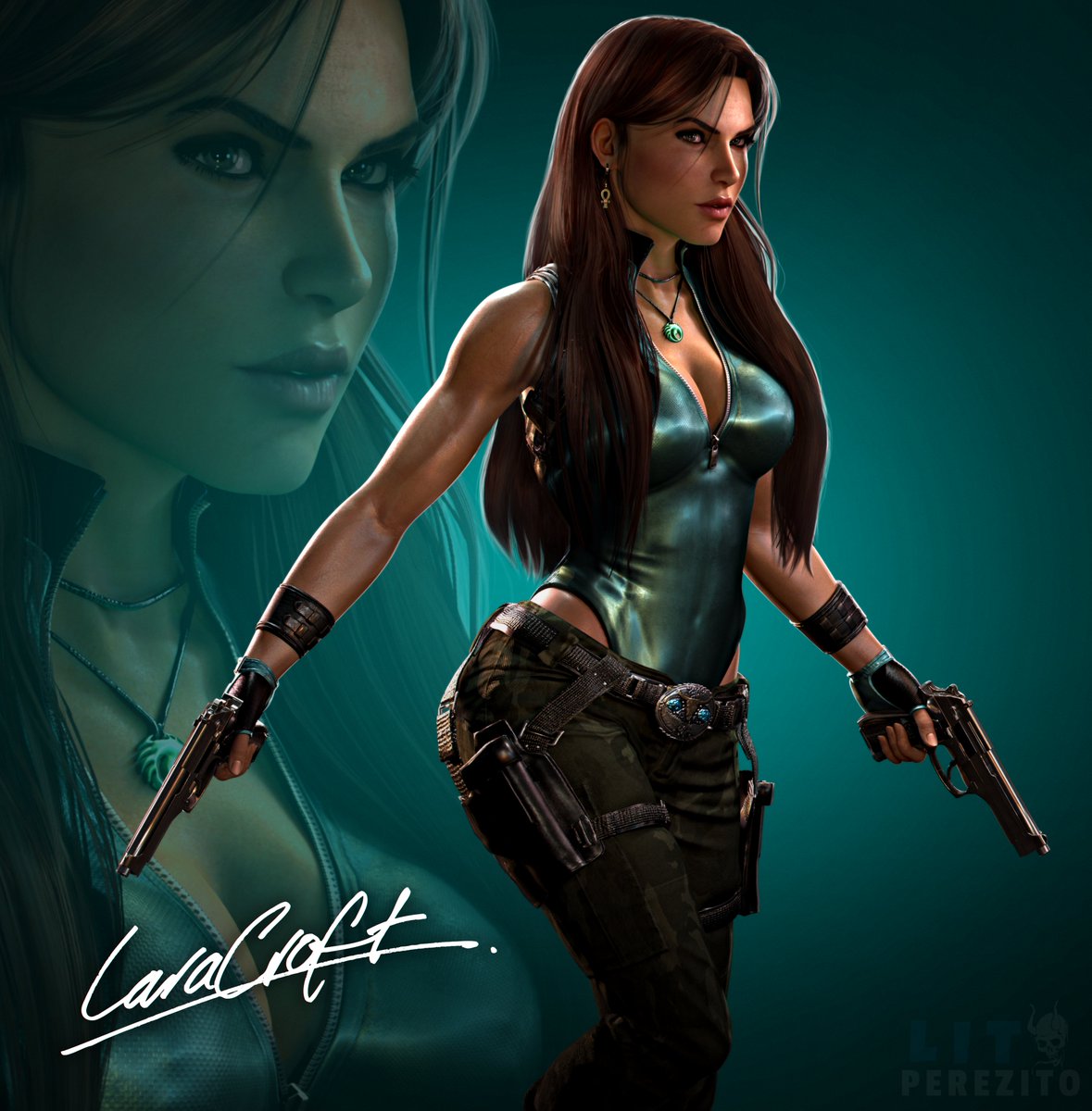 LitoPerezito's tweet image. Customizing Lara 🖌️

#laracroft #tombraider