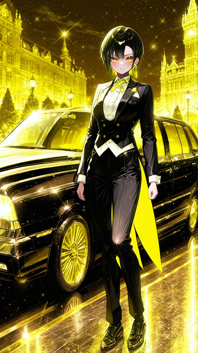 ゴールデンシティ💰💰💰
全てがゴージャスこの街の住民全員金持ちこの執事エスト君も金持ち