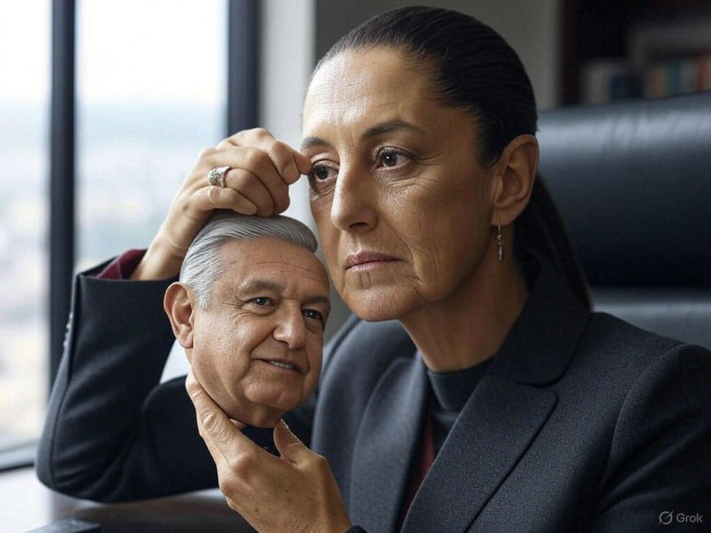 La presidenta Sheinbaum tras el rompimiento con Andy López Beltrán
Se dice q ahora podría estar pensando en entregar la cabeza de su mentor al gobierno estadunidense y dejar a García Harfuch q él negocie la entrega y sea el quien se perfile rumbo al 2030
#1EeJunioMandalosALaVRGA
