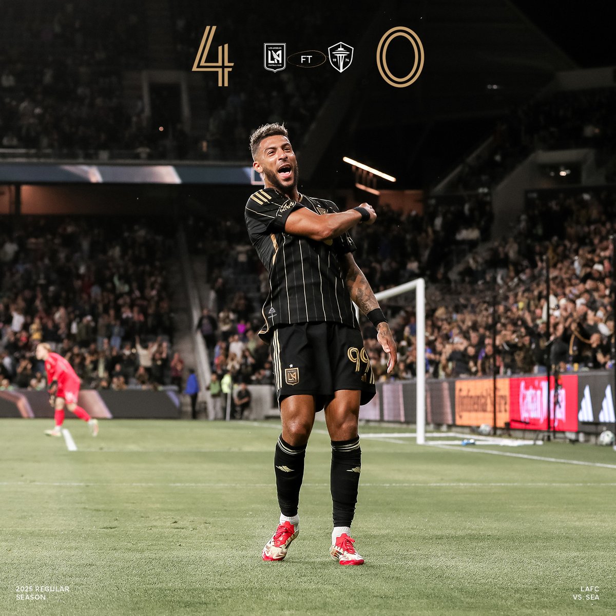 A good night to be Black &amp; Gold 😁

#LAFCvSEA