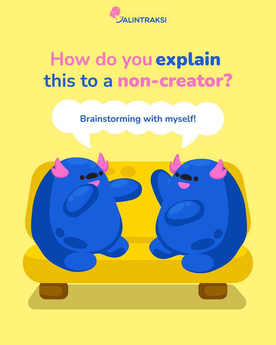 Just me, myself and I having the best convos!

#jalintraksi