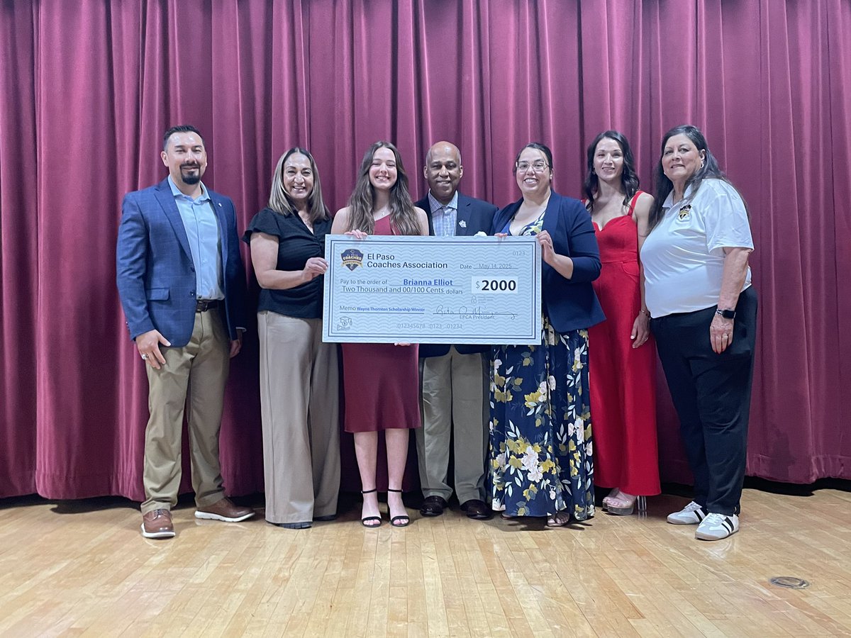 Congratulations Brianna! Recipient of the Wayne Thornton Scholarship ⭐️