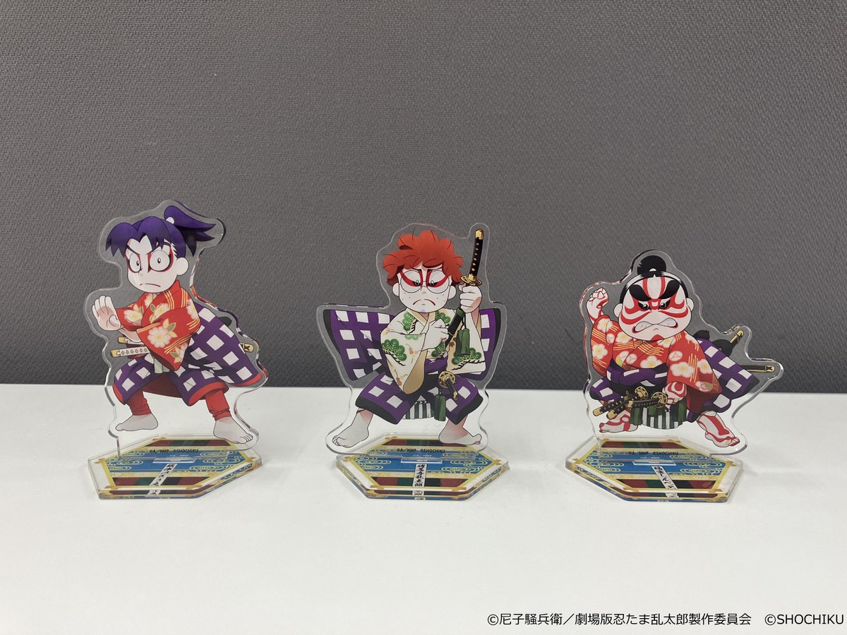 ◤ #かぶく忍術学園極楽温泉の段 オリジナルグッズ紹介 ◢ 💣アクリル