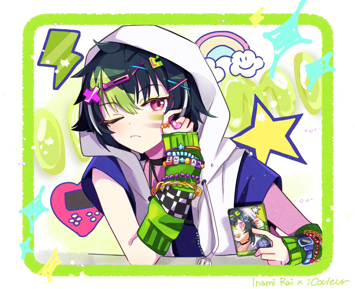 伊波 ライ ⛓️💡⭐️ #絵ライぞ伊波