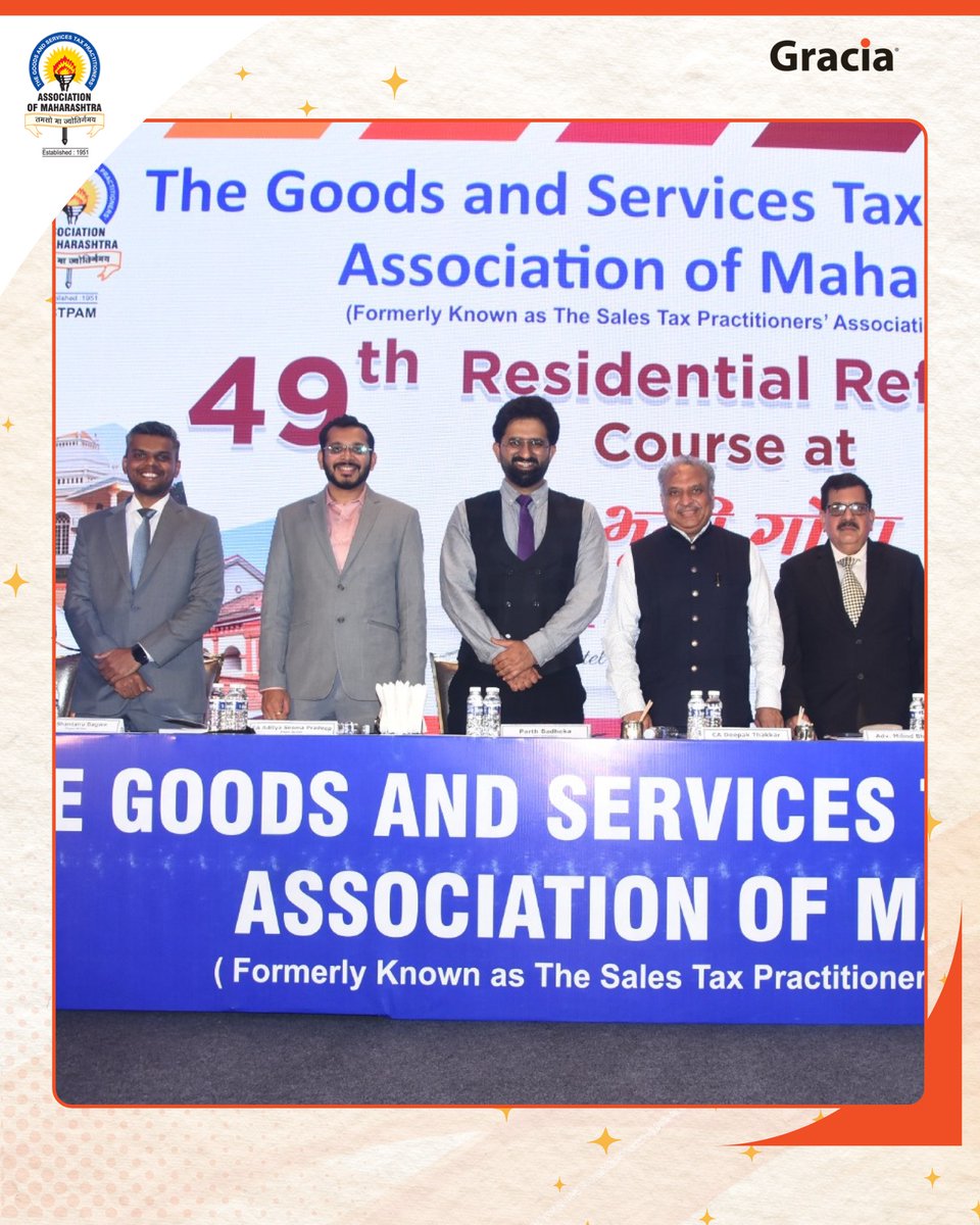 ShantanuBagwe's tweet image. Goa, GST, and Great Conversations!

Presented a Paper and Spoke at the 49th RRC of #GSTPAM at Goa.

Always good to step out of the office and into forums that spark thinking. 

#TaxLeadership #GSTIndia #TaxExperts #GSTUpdates #TaxReforms #GST #RRC #Goa #ParkRegis