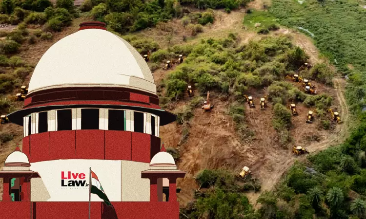 #SupremeCourt will soon hear the Suo motu issue of the large-scale felling of trees in the #KanchaGachibowli area of Telangana 

On the last hearing, the Court directed the Wildlife Warden of the State to take immediate steps to protect wildlife affected by deforestation.