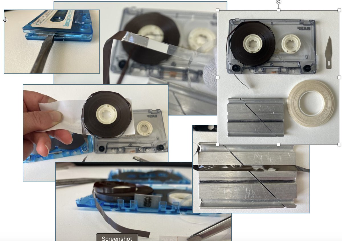PARADISEC Australia (@paradisec_aus) on Twitter photo New blog from PARADISEC technician Katie Bicevskis on fixing damaged old cassette tapes so they can be digitised! paradisec.org.au/blog/2025/05/s… #analog #audiophile #archives #digitization New blog from PARADISEC technician Katie Bicevskis on fixing damaged old cassette tapes so they can be digitised! paradisec.org.au/blog/2025/05/s… #analog #audiophile #archives #digitization