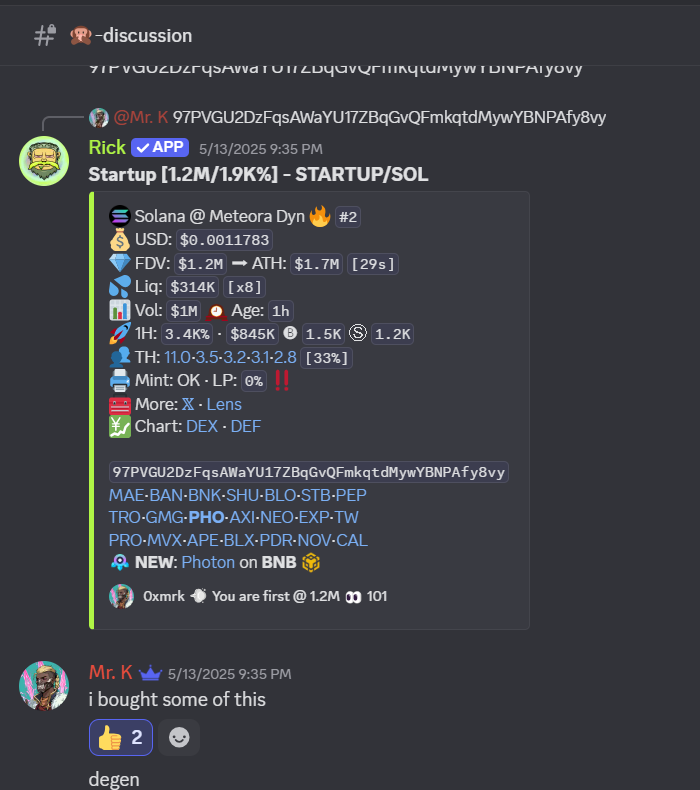VolatilityCrew's tweet photo. $startup 
20x n counting https://t.co/j3quYcq214