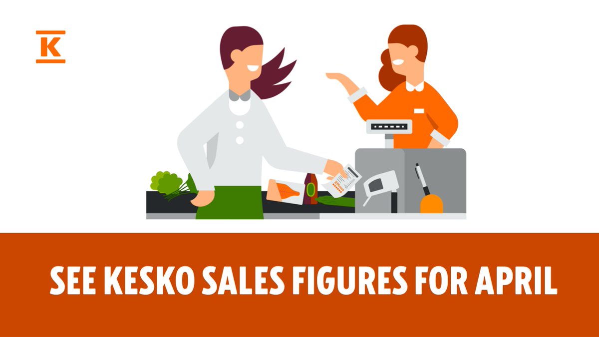 Kesko’s sales in April totalled €1,070.8 million, up by 4.1% y/y. Sales grew in the grocery trade and car trade divisions and decreased in the building and technical trade division.

See release: kesko.fi/en/media/news-…