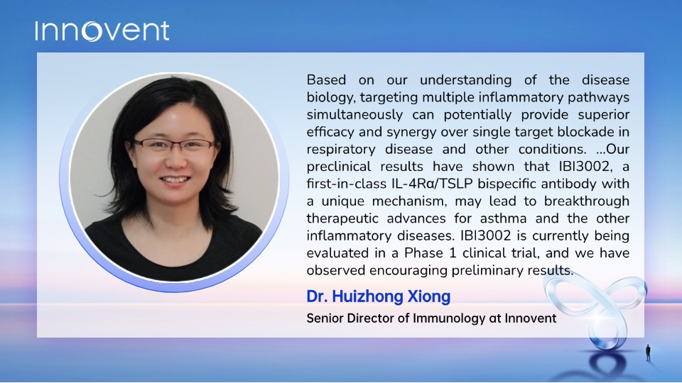 Innovent to Present New Preclinical Data on Novel Bispecific Antibody IBI3002 (IL-4Rα/TSLP) for Asthma Treatment at ATS 2025 innoventbio.com/InvestorsAndMe…