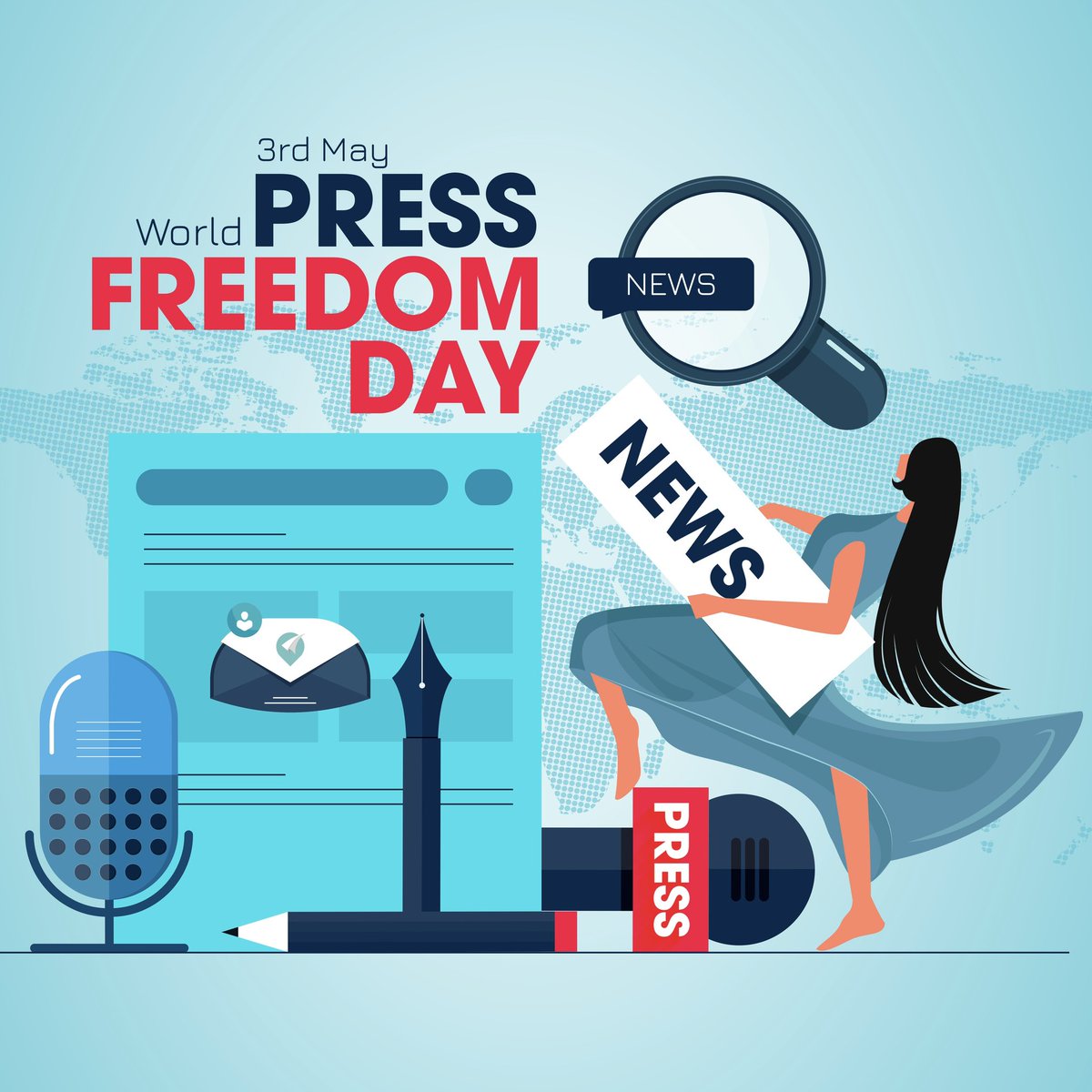 Today is #WorldPressFreedomDay. Australia knows that an independent, diverse and free press is fundamental to the development and maintenance of #democracy. This year’s theme is ‘Freedom of expression in the face of the AI revolution’.