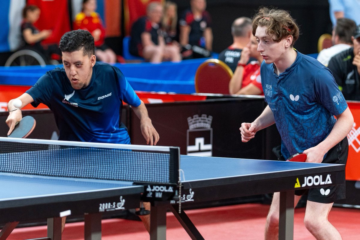MD14 SF
Theo Bishop &amp; Matthew Britz NZL will take bronze after 3-0 loss to Domanevskii/Nazarkin AIN
🥉🇬🇧🇳🇿 👏👏