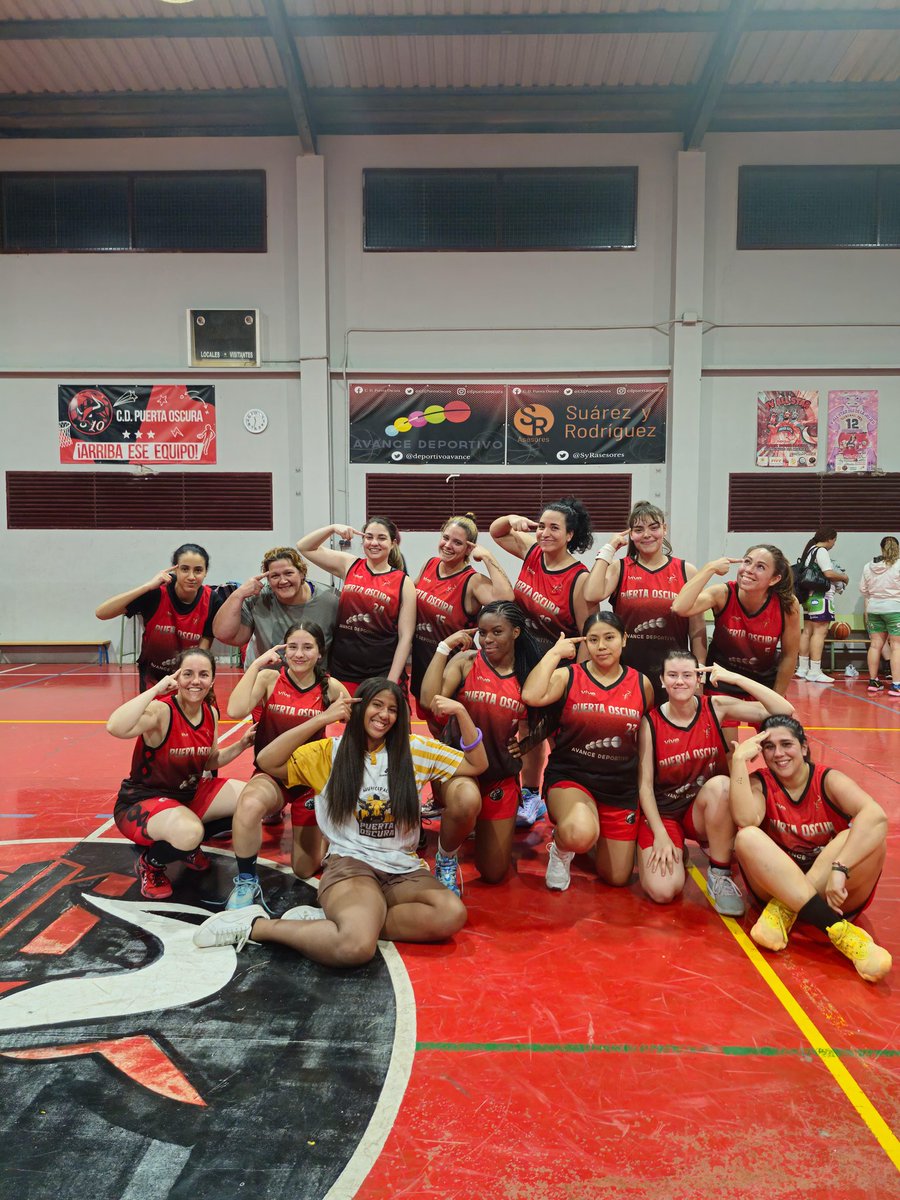 CDJPuertaOscura's tweet photo. Hey ya!!  Hey ya!!
Importante victoria SENIOR FEM @deportivoavance en casa en vísperas de PlayOff (Mental strength, remontada, cogiendo ritmo, dedicatoria a la coqueta y promocionada canterana...)
#SiempreJuntas
#PerrosCallejeros https://t.co/w9DoS3fGsW