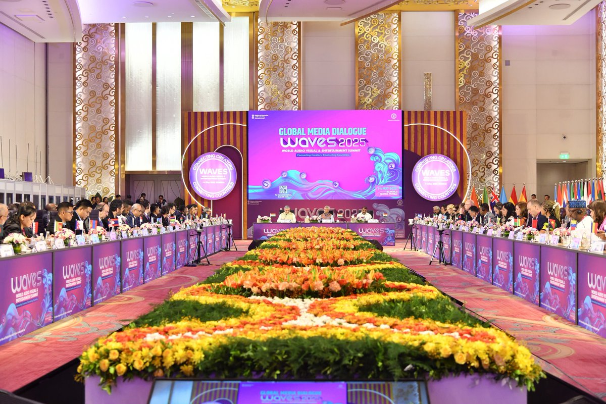 Hon. William Kabogo (@honkabogo) on Twitter photo Honoured to represent Kenya at the WAVES Global Ministers Panel in India, hosted by H.E. <a href="/AshwiniVaishnaw/">Ashwini Vaishnaw</a>, India’s Minister for Railways, Information, Broadcasting and Electronics & IT.
At the heart of our message: media must serve humanity’s best values. Kenya is embracing this Honoured to represent Kenya at the WAVES Global Ministers Panel in India, hosted by H.E. <a href="/AshwiniVaishnaw/">Ashwini Vaishnaw</a>, India’s Minister for Railways, Information, Broadcasting and Electronics & IT.
At the heart of our message: media must serve humanity’s best values. Kenya is embracing this