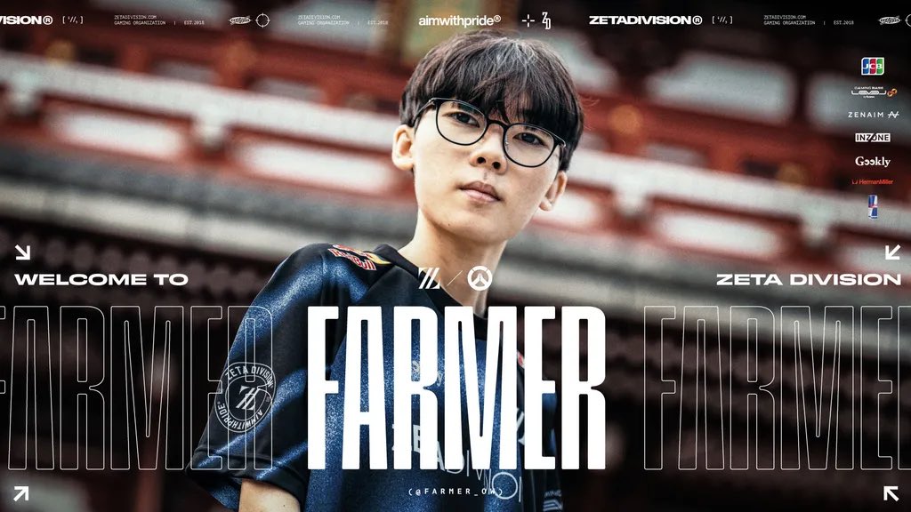 ZETA DIVISION (@zetadivision) on Twitter photo ⚡ZETA DIVISION - OVERWATCH
この度、FARMERが加入する運びとなりました。
It’s FARMing time🚜 <a href="/FARMER_OW/">ZETA FARMER</a>
📝zetadi.vision/4344Sd5 ⚡ZETA DIVISION - OVERWATCH
この度、FARMERが加入する運びとなりました。
It’s FARMing time🚜 <a href="/FARMER_OW/">ZETA FARMER</a>
📝zetadi.vision/4344Sd5