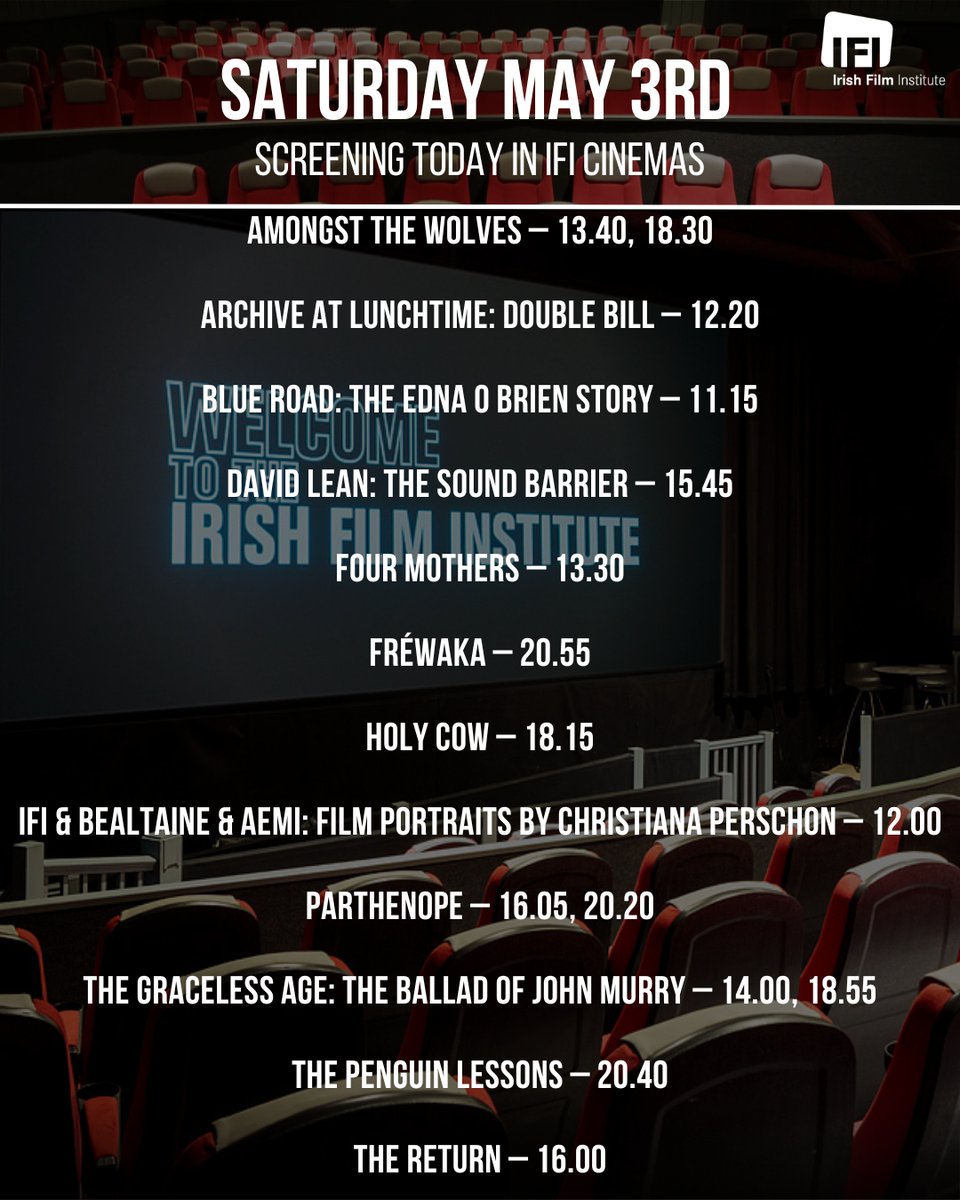📽️ Screening today at the IFI 🎟️

👉 ifi.ie/whats-on/