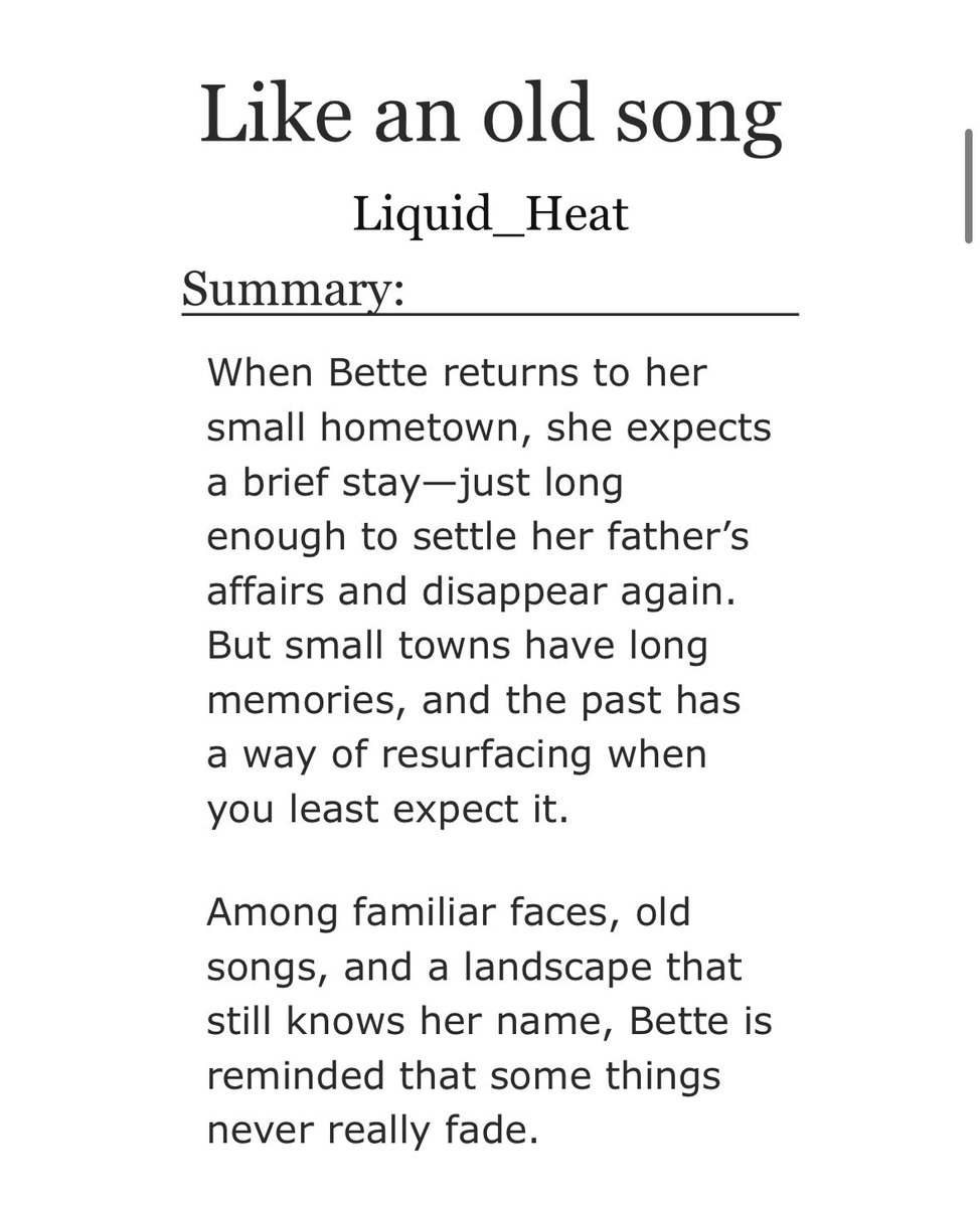 I think the plot is a bit weak and different from my usual, and the pacing shifts from too slow to too fast—but that’s just how it turned out, for better or worse. 😂

Still, I love this story, and I hope you’ll find something to love in it too. 

♥️

archiveofourown.org/works/65232322…