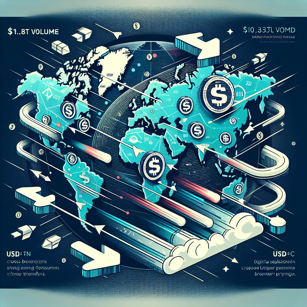 🔥 $1.82T stablecoin surge is revolutionizing payments! Instant, low-fee global transfers are here. Are stablecoins the future of finance? 💸🌍 #Stablecoin #DeFi Let us know your thoughts below!