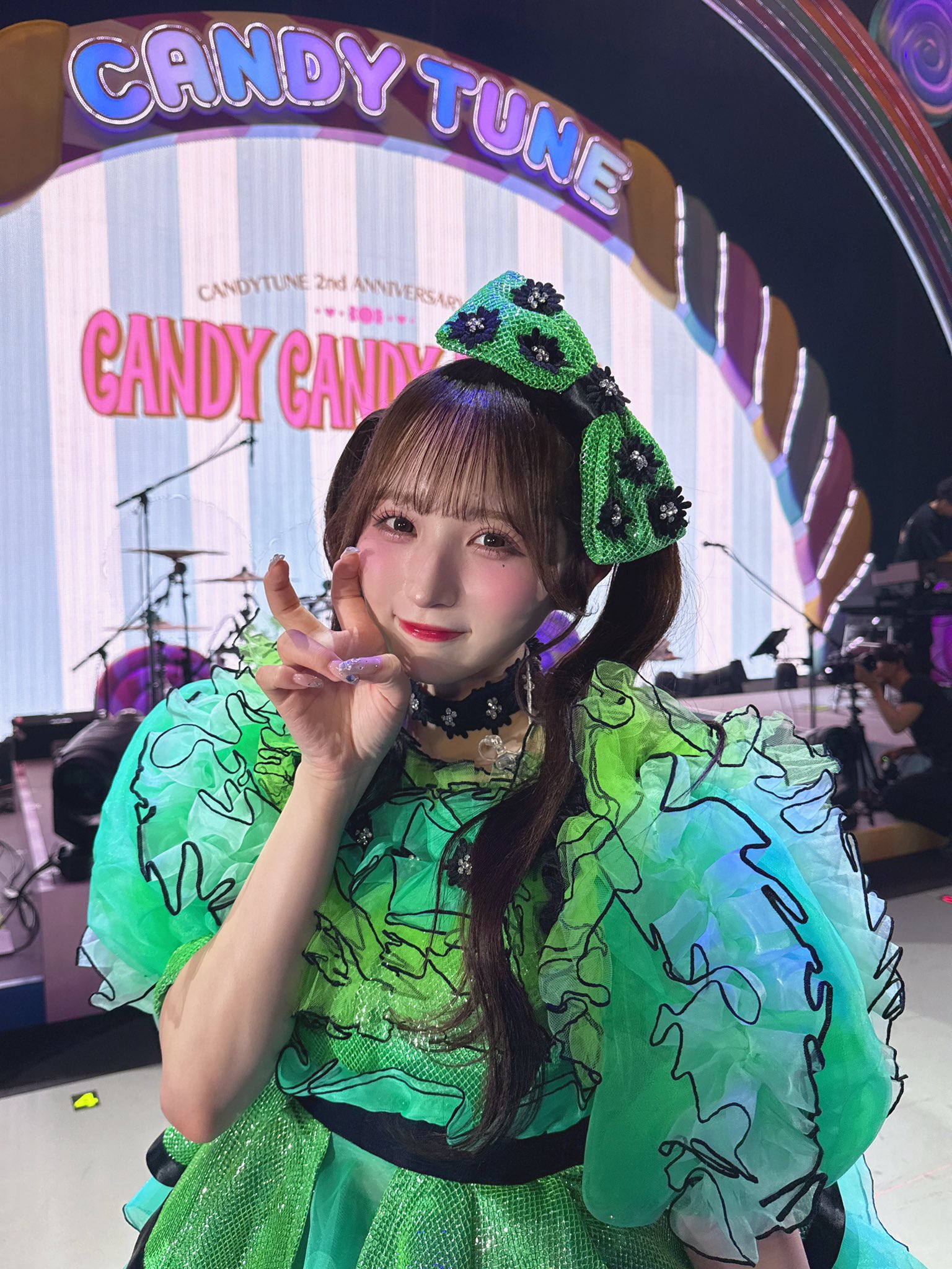 CANDYTUNE 小川奈々子 なちこ 推しアピT 茶色 - アイドル