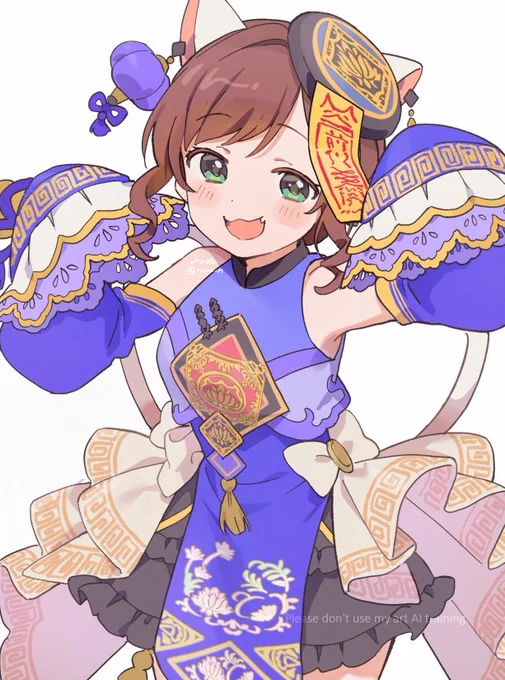 にゃいにゃい。#前川みく 